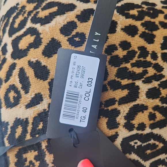 SEVENTY leopard print sweater - Picture 9 of 12